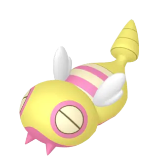 Dunsparce shiny front-facing sprite from Pokémon Sword