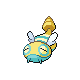 Dunsparce front-facing sprite from Pokémon Platinum