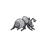 Durant back-facing sprite from Pokémon White