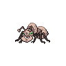 Durant shiny front-facing sprite from Pokémon White