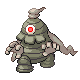 Dusclops front-facing sprite from Pokémon Diamond