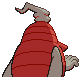 Dusclops shiny back-facing sprite from Pokémon Diamond