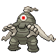 Dusclops front-facing sprite from Pokémon Platinum