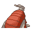 Dusclops shiny back-facing sprite from Pokémon Sapphire