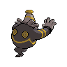 Dusknoir back-facing sprite from Pokémon White 2