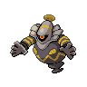 Dusknoir front-facing sprite from Pokémon White