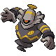 Dusknoir front-facing sprite from Pokémon Pearl