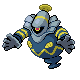 Dusknoir shiny front-facing sprite from Pokémon HeartGold