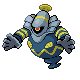 Dusknoir shiny front-facing sprite from Pokémon Platinum