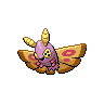 Dustox shiny front-facing sprite from Pokémon Black