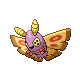 Dustox shiny front-facing sprite from Pokémon Pearl