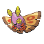 Dustox shiny front-facing sprite from Pokémon Emerald