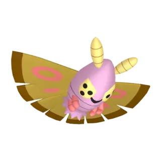 Dustox shiny front-facing sprite from Pokémon Omega Ruby