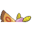 Dustox shiny back-facing sprite from Pokémon Sapphire