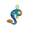 Eelektrik shiny back-facing sprite from Pokémon White 2