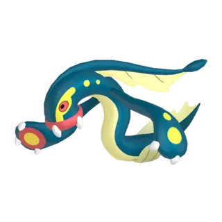 Eelektross front-facing sprite from Pokémon Scarlet/Violet: The Indigo Disk