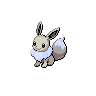 Eevee shiny front-facing sprite from Pokémon Black 2