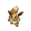 Eevee front-facing sprite from Pokémon Sapphire
