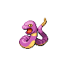 Ekans front-facing sprite from Pokémon Black 2