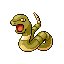 Ekans shiny front-facing sprite from Pokémon Emerald
