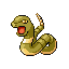 Ekans shiny front-facing sprite from Pokémon Sapphire