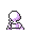 Ekans back-facing sprite from Pokémon Yellow