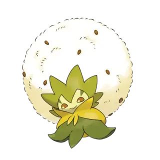 Eldegoss official artwork