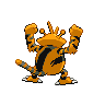 Electabuzz shiny back-facing sprite from Pokémon White 2