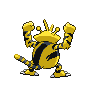 Electabuzz back-facing sprite from Pokémon Black