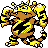 Electabuzz front-facing sprite from Pokémon Crystal