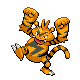 Electabuzz shiny front-facing sprite from Pokémon Diamond