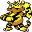 Electabuzz front-facing sprite from Pokémon Silver