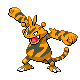 Electabuzz shiny front-facing sprite from Pokémon HeartGold