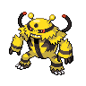 Electivire front-facing sprite from Pokémon White