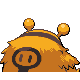 Electivire shiny back-facing sprite from Pokémon Pearl