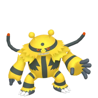 Electivire front-facing sprite from Pokémon Violet
