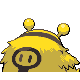 Electivire back-facing sprite from Pokémon Platinum