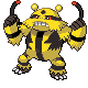 Electivire front-facing sprite from Pokémon Platinum