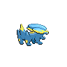 Electrike shiny back-facing sprite from Pokémon Black 2