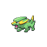 Electrike front-facing sprite from Pokémon Black