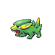 Electrike front-facing sprite from Pokémon Diamond