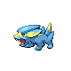 Electrike shiny front-facing sprite from Pokémon Diamond