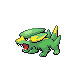 Electrike front-facing sprite from Pokémon SoulSilver