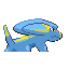 Electrike shiny back-facing sprite from Pokémon Ruby