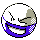 Electrode shiny front-facing sprite from Pokémon Silver