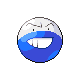Electrode shiny front-facing sprite from Pokémon Platinum