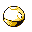 Electrode back-facing sprite from Pokémon Red
