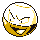 Electrode front-facing sprite from Pokémon Red