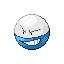 Electrode shiny front-facing sprite from Pokémon Ruby