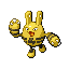 Elekid shiny front-facing sprite from Pokémon Emerald